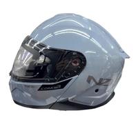 NZI COMBI 3 DUO nardo gris ECE22.06 casco abatible doble homologación - Color: GRIS, Talla: Talla XL