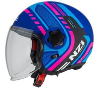 NZI Cascos Ringway 2 Duo Connected Blue / Pink / Blue Matt S