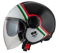 NZI Cascos Ringway 2 Duo Skyline Black / White Italy M