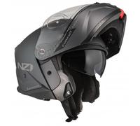 NZI COMBI 3 Duo antracita mate ECE22.06 casco abatible doble homologación - Color: GRIS, Talla: Talla XL