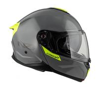 NZI COMBI 3 Duo SOLID gris y amarillo abatible doble homologación - Color: AMARILLO, Talla: Talla L