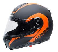 NZI Combi Duo Graphics Casco De Moto(Bands,X-Pequeña)