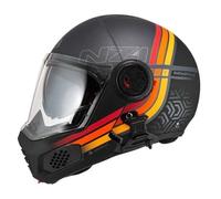 NZI Helmets Minimod Duo, Casco de Moto, ECE/UN R 22.06, 1550g ±50g, Resina Termoplástica, Acabado Mate. Talla S