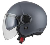 NZI RINGWAY2 Duo Casco Abierto de Motocicleta con Visera Interior Oscura (Antracite Matt, XL)