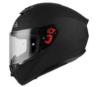 NZI Trendy 2 ECE 22.06 - Casco Moto Integral Negro Mate - Unisex Hombre y Mujer (L)