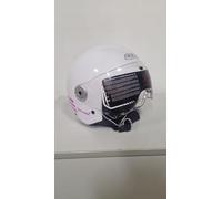 NZI Vintage 3 Casco, Hombre, triband Pearl White&Pink, S