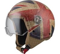 NZI Zeta 2 Casco Abierto MINIJET, Unisex-Adult, Britain, XL
