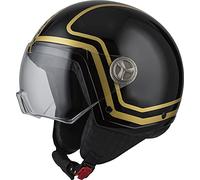 NZI Zeta 2 Casco Abierto MINIJET, Unisex-Adult, Goldfinger, XS