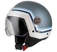 NZI Zeta 2 Casco Abierto MINIJET, Unisex-Adult, Profile Dark Titanium, S