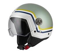 NZI Zeta 2 Casco Abierto MINIJET, Unisex-Adult, Profile Pistacho, XXS