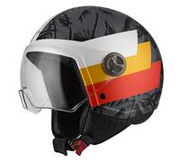NZI Zeta 2 Casco Abierto MINIJET, Unisex-Adult, Wind&Surf Antracite, XS