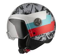 NZI Zeta 2 Casco Abierto MINIJET, Unisex-Adult, Wind&Surf Grey, M