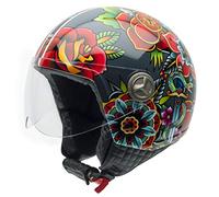 NZI Zeta Casco Graphics Frühling, FRÜHLING, Talla XL