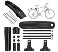 Nzkeuf Guardabarros Bicicleta 24-29 Pulgadas, Guardabarros de Bicicleta Universal Adjunto Herramientas, Montaña Carretera Bicicletas Defensa Bici, Ajustable Portátil, Salpicaduras de Agua y Suciedad