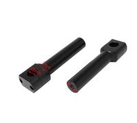 NZNVKCFL Manillar Motocicleta para Cruise Prince, Columna Elevación Asiento, Dirección Fija Manillar. Manillares para Moto(22mm Black)