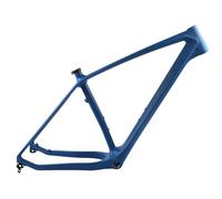 NZOQTJLBG Compatible con Cuadro de Bicicleta de montaña de Carbono Fat Bike de 26 Pulgadas x 5 Pulgadas, Eje pasante BSA de 197 x 12 mm.(Blue,20inch Glossy)