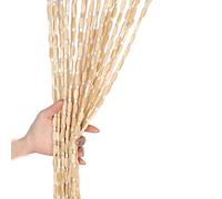 NZPOST Separador de ambientes de Cuentas de Madera, Cortina mosquitera de Madera para Puerta, Cortinas de Cuentas de Madera para Entrada, Cortina Colgante D
