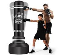 NZQXJXZ 175cm Pesado Saco de Boxeo Adultos, Freestanding Saco de Boxeo Inflable Kickboxing Bolsa para Entrenamiento MMA Muay Thai Fitness