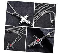 NZVCQVPU 1 pieza para accesorio de personalidad, gargantillas, hombres, adorno de cuello, nostalgia, cadena de clavícula, acero inoxidable