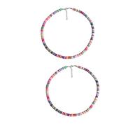 NZVCQVPU 2 piezas de cuentas blancas