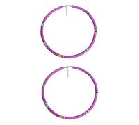 NZVCQVPU 2 piezas de cuentas blancas