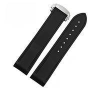 NZVCQVPU 20mm 22mm watch band Omega 007 wrist Waterproof strap bracelet with folding buckle