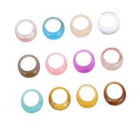 NZVCQVPU 36 piezas unisex decorativo y elegante anillo de conexión de mujeres