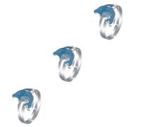 NZVCQVPU 3pcs Dolphin Woot Wouth Changing Fashion Festival Fashion