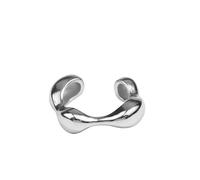 NZVCQVPU Animillas de ondas irregulares suave índice de joyería de joyería