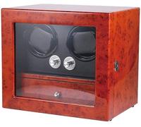 NZVCQVPU Automatic Watch Winder Box, 2 + 5 Piano Paint Watches Box Quiet Motor - 5 Rotation Modes Beautiful Scenery