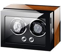 NZVCQVPU Automatic Watch Winder,Double Watch Winders Box for Automatic Watches Soft Flexible Watch Pillow AC Adapter and Battery Powered Quite Motor Beautiful Scenery