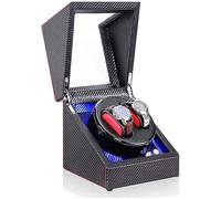NZVCQVPU Automatic Watch Winder, with LED Light 5 Rotation Modes Quiet Motor Watches Storage Boxes 9 Styles Beautiful Scenery