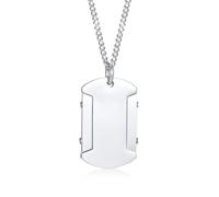 NZVCQVPU Collar colgante para mujeres, collar de hip hop para hombres colgante de perros de acero inoxidable con cadena de 24 pulgadas