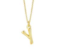 NZVCQVPU Collar colgante para mujeres, collar de rapero para hombres colgante inicial de acero inoxidable con cadena de 20 pulgadas