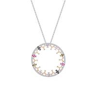 NZVCQVPU Collar con colgante redondo para mujer, colgante para banquete, moderno, exquisito y elegante, collares de joyería para mujer, -2.0, Estándar, Estándar