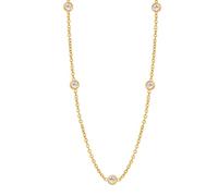 NZVCQVPU Collares de acero inoxidable para mujer, collar de hip hop para hombres de cadena de rolo con circonía cúbica de 18 pulgadas