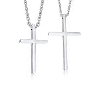 NZVCQVPU Collares de sus y suyas para parejas, collar a juego para parejas colgantes de plata de acero inoxidable