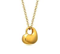 NZVCQVPU Collares de urna para hombres y mujeres, collares conmemorativos para cenizas, colgante de corazón de acero inoxidable, refranes grabados
