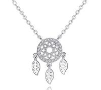 NZVCQVPU Collares para mujeres chicas collar dreamcatcher joyas femeninas temperamento creativo cadena de clavícula regalo de gargantilla femenina, collar