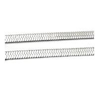 NZVCQVPU Collares vintage, adolescentes, hemorias de espiga de moda, acero inoxidable, regalos de Acción de Gracias para novios