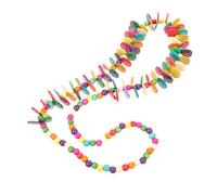 NZVCQVPU Decoración de cuello de concha de coco largo para mujeres