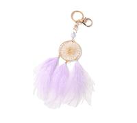 NZVCQVPU Dream Catcher Keychain Pending Keyring Hanging Ornament Keys Holder Mackpack Bagm Bolship para niñas Mujeres