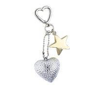 NZVCQVPU Elegant Heart Star Keychain Bag Strawberry Pends Posting Aley Galando elegante para ella en una ocasión especial