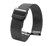 NZVCQVPU Elegante correa de reloj fina cadena para hombres y mujeres de acero inoxidable Liberaciones rápidas ajustable Lenh Rose-13,0 mm (Color: Color, Tamaño: 22 mm) (color 18 mm), For Zeblaze AR 2