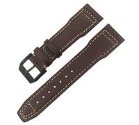NZVCQVPU For IWC IW3777 IW3270 Mark 18 Big Pilot’s Watch Strap Soft Cowhide Bracelets 20mm 21mm 22mm Leather Watch band