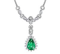 NZVCQVPU Joyas blancas, boho para la forma y los regalos de 1.02ct VVS2 para mujeres