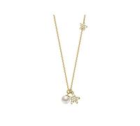 NZVCQVPU Joyas/collar Collar 925 Cadena de perlas de agua dulce de agua dulce 5-6 mm White Round Fashion All-Match Joyas Femenino Pendientes de mujeres