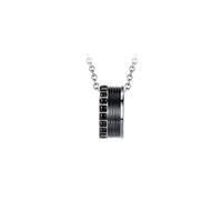 NZVCQVPU Joyas/collares exquisitos collares esterlizos, collar círculo, implicación testigo del tiempo verdadero afecto acompañante colgantes de mujeres