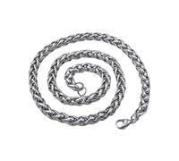 NZVCQVPU Joyas, Valentine Wheat Acero inoxidable Día de San Valentín Regalos para hombres