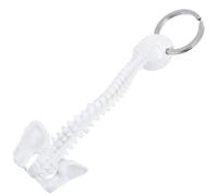 NZVCQVPU Keychain de esqueleto de columna vertebral humana realista para uso diario y anatomía Ayuda de enseñanza Ayuda Médicos únicos Regalo de alumno Colgante de columna de columna